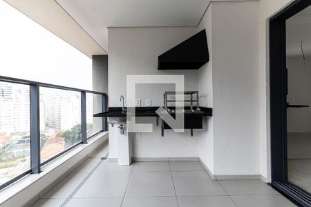 Varanda da Sala de apartamento para alugar com 4 quartos, 127m² em Aclimação, São Paulo