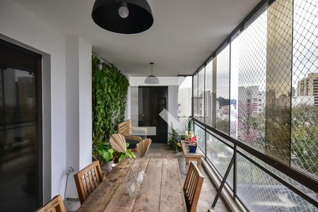 Varanda de apartamento à venda com 4 quartos, 261m² em Vila Morumbi, São Paulo
