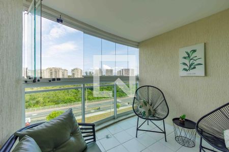 Varanda de apartamento para alugar com 3 quartos, 80m² em Recreio dos Bandeirantes, Rio de Janeiro