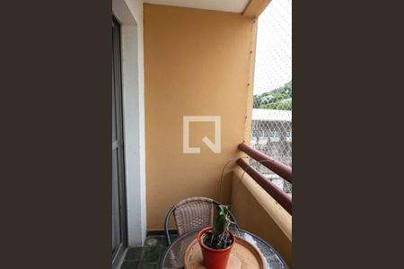 Varanda Sala de apartamento à venda com 3 quartos, 76m² em Cidade Brasil, Guarulhos