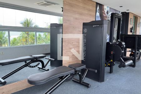 Área comum - Academia de apartamento para alugar com 3 quartos, 299m² em Canto do Forte, Praia Grande