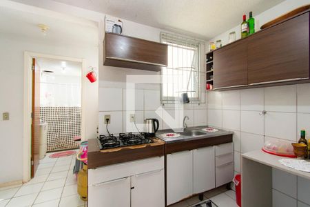 Cozinha de apartamento à venda com 2 quartos, 55m² em Olaria, Canoas