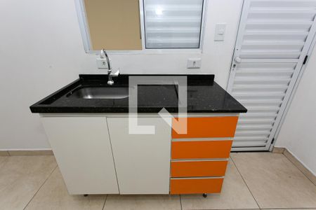 Cozinha de kitnet/studio para alugar com 1 quarto, 20m² em Belenzinho, São Paulo