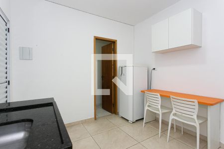 Cozinha de kitnet/studio para alugar com 1 quarto, 20m² em Belenzinho, São Paulo