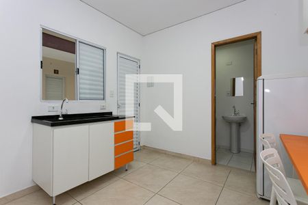 Cozinha de kitnet/studio para alugar com 1 quarto, 20m² em Belenzinho, São Paulo