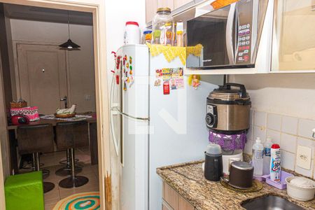 Cozinha de apartamento à venda com 2 quartos, 48m² em Jardim Ubirajara, São Paulo