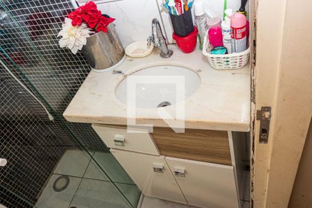 Banheiro de apartamento à venda com 2 quartos, 48m² em Jardim Ubirajara, São Paulo