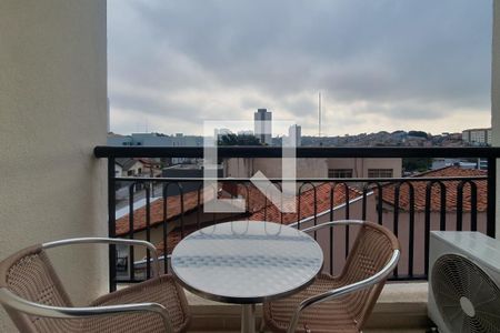 Varanda da Sala de apartamento à venda com 3 quartos, 74m² em Vila Dusi, São Bernardo do Campo
