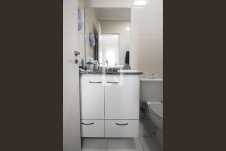 Banheiro da Suíte de apartamento à venda com 3 quartos, 74m² em Vila Dusi, São Bernardo do Campo