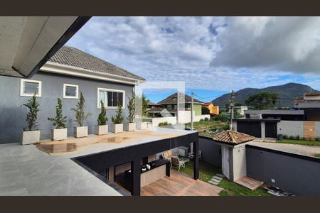 Varanda de casa de condomínio à venda com 4 quartos, 504m² em Vargem Grande, Rio de Janeiro