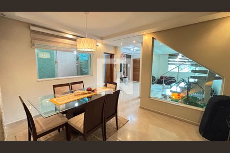 Sala - Sala de Jantar de casa à venda com 4 quartos, 214m² em Vila Curuçá, Santo André