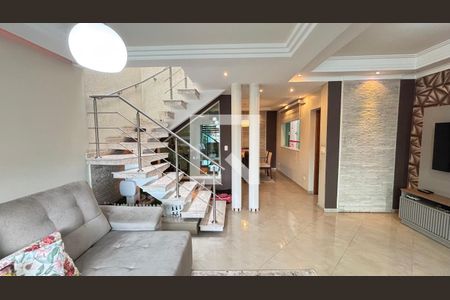 Sala - Sala de Jantar de casa à venda com 4 quartos, 214m² em Vila Curuçá, Santo André