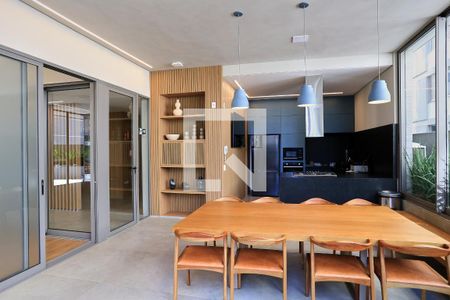Espaço Gourmet de apartamento à venda com 2 quartos, 107m² em Funcionários, Belo Horizonte