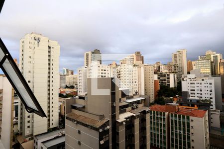 Vista da Sala de apartamento à venda com 2 quartos, 107m² em Funcionários, Belo Horizonte