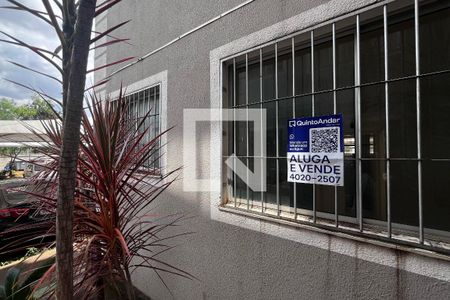 Plaquinha Instalada de apartamento para alugar com 2 quartos, 45m² em Bandeirantes (pampulha), Belo Horizonte