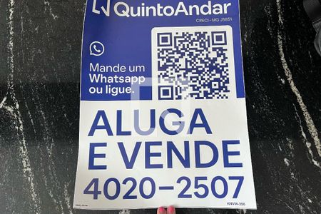 Plaquinha Instalada de apartamento para alugar com 2 quartos, 45m² em Bandeirantes (pampulha), Belo Horizonte