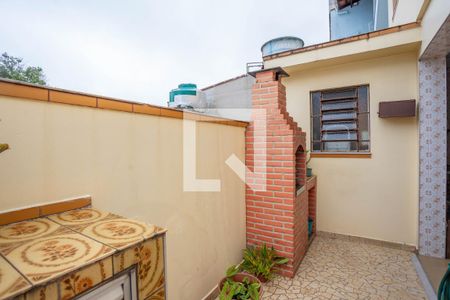 Churrasqueira de casa à venda com 3 quartos, 133m² em Taboão, São Bernardo do Campo