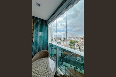 Varanda da Sala de apartamento para alugar com 2 quartos, 76m² em Vila Regente Feijó, São Paulo