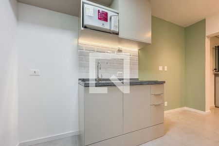 Cozinha de kitnet/studio à venda com 1 quarto, 25m² em Vila Mariana, São Paulo
