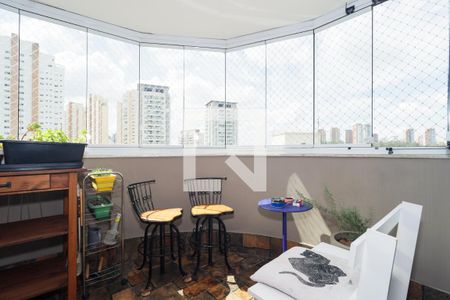 Varanda da Sala de apartamento à venda com 2 quartos, 116m² em Vila Andrade, São Paulo