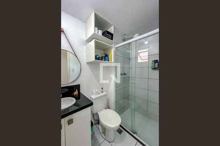 Banheiro da Suíte de apartamento à venda com 1 quarto, 31m² em Brás, São Paulo