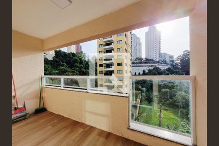 Varanda da Sala de apartamento à venda com 1 quarto, 39m² em Jardim Ampliacao, São Paulo