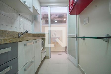 Cozinha de kitnet/studio para alugar com 1 quarto, 30m² em Bom Fim, Porto Alegre
