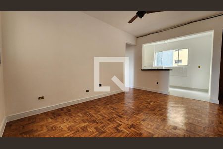 Sala de apartamento para alugar com 1 quarto, 60m² em Embaré, Santos
