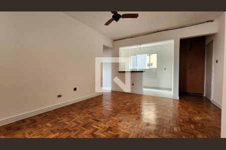 Sala de apartamento para alugar com 1 quarto, 60m² em Embaré, Santos