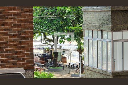 Vista da Sala de apartamento para alugar com 1 quarto, 60m² em Embaré, Santos