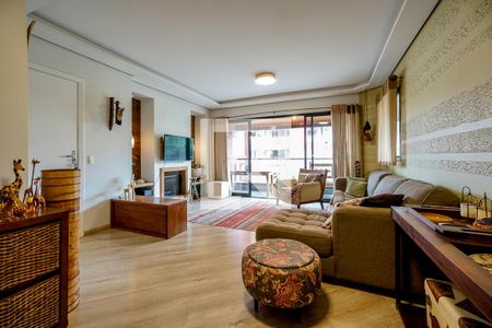 Sala de apartamento à venda com 4 quartos, 124m² em Tatuapé, São Paulo