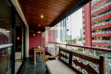 Varanda de apartamento à venda com 4 quartos, 124m² em Tatuapé, São Paulo
