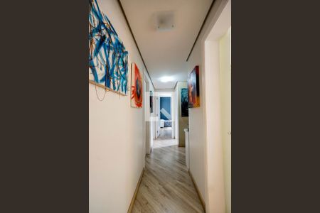 Corredor dos quartos de apartamento à venda com 4 quartos, 124m² em Tatuapé, São Paulo