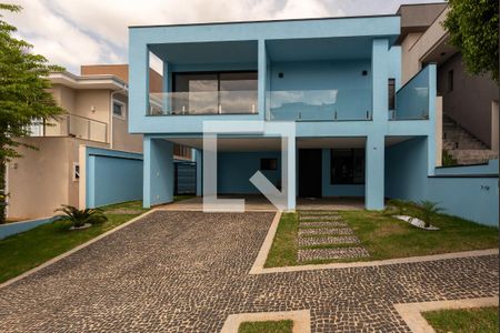 Fachada de casa de condomínio para alugar com 5 quartos, 380m² em Swiss Park, Campinas