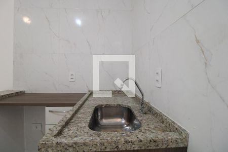 Cozinha de kitnet/studio para alugar com 1 quarto, 30m² em Vila Campo Grande, São Paulo