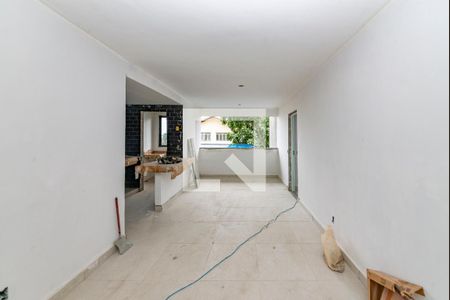 Sala de apartamento à venda com 3 quartos, 77m² em Nova Suíça, Belo Horizonte