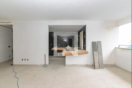 Sala de apartamento à venda com 3 quartos, 77m² em Nova Suíça, Belo Horizonte