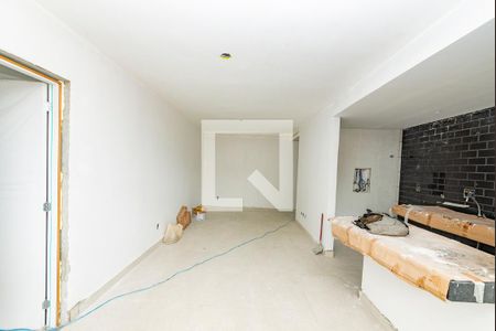 Sala de apartamento à venda com 3 quartos, 77m² em Nova Suíça, Belo Horizonte