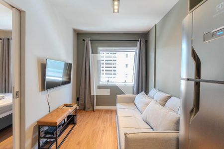 Sala de apartamento à venda com 1 quarto, 30m² em Consolação, São Paulo