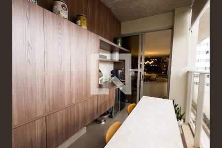 Varanda da Sala de apartamento à venda com 3 quartos, 162m² em Luxemburgo, Belo Horizonte