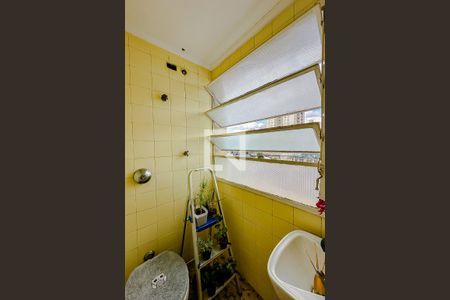Banheiro de serviço de apartamento para alugar com 2 quartos, 77m² em Vila Prudente, São Paulo