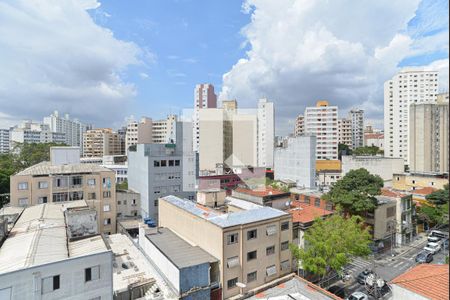 Vista da Sala/Quarto de kitnet/studio à venda com 1 quarto, 30m² em Bela Vista, São Paulo