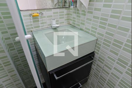 Banheiro de kitnet/studio à venda com 1 quarto, 30m² em Bela Vista, São Paulo