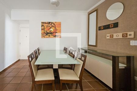 Sala de apartamento para alugar com 3 quartos, 100m² em Balneario Cidade Atlantica, Guarujá
