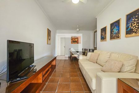 Sala de apartamento para alugar com 3 quartos, 100m² em Balneario Cidade Atlantica, Guarujá