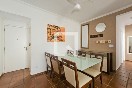 Sala de apartamento para alugar com 3 quartos, 100m² em Balneario Cidade Atlantica, Guarujá