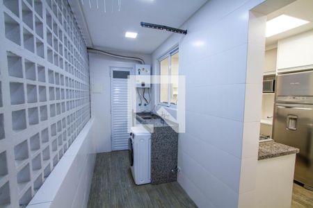 Área de Serviço de apartamento à venda com 3 quartos, 101m² em Batel, Curitiba
