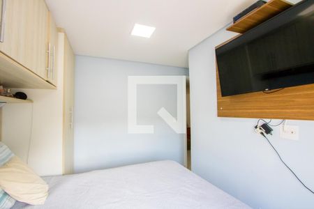 Quarto 1 - Suíte de apartamento à venda com 3 quartos, 88m² em Vila Scarpelli, Santo André