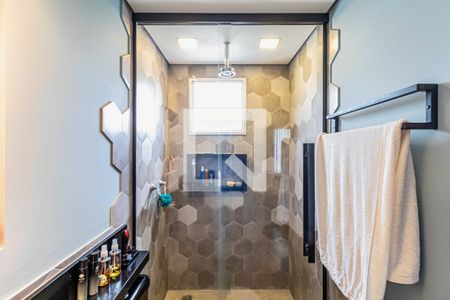 Banheiro da Suíte de apartamento para alugar com 1 quarto, 63m² em Jaguaré, São Paulo