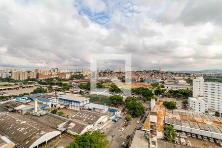 Varanda da Sala de apartamento para alugar com 1 quarto, 63m² em Jaguaré, São Paulo